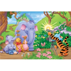160 elementów .KUBUŚ PUCHATEK I HEFALUMP, PAMIĄTKOWE ZDJĘCIE- Puzzle TREFL (GXP-502074) - 2