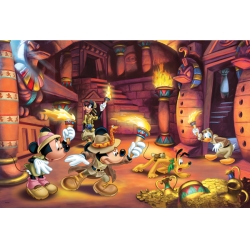 160 elementów .MICKEY W PIRAMIDACH - Puzzle TREFL - 2