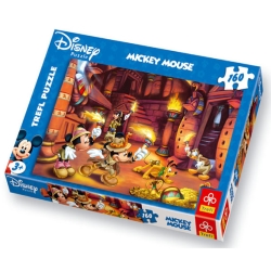 160 elementów .MICKEY W PIRAMIDACH - Puzzle TREFL - 1