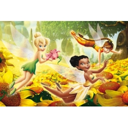  160 elementów - Fairies "Wsród słoneczników"- Puzzle TREFL - 2