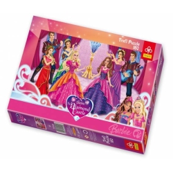  160 elementów. BARBIE NA UROCZYSTOŚCI - PUZZLE TREFL - 1