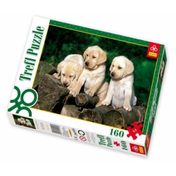 PUZZLE TREFL 160 MAŁE LABRADORY (15157) - 1