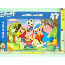 100 elementów. Mickey strzela gola - Puzzle TREFL - 1