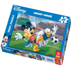 PUZZLE TREFL 100 MIKI I DONALD NA STADIONIE (16122) - 1