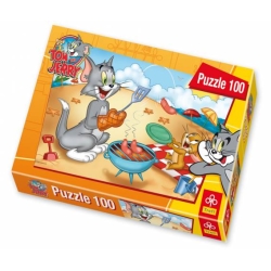 PUZZLE TREFL 100 GRILL TOM & JERRY (16131) - 1