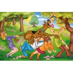 100 elementów. SCOOBY CHRUPKI - Puzzle TREFL (GXP-504989) - 2
