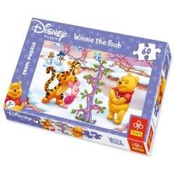 60 elementów. Kubuś, Drzewko - PUZZLE TREFL - 1
