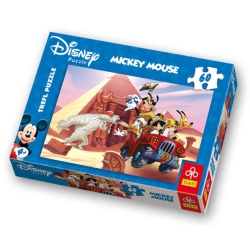 60 elementów. Myszka Miki i przyjaciele - PUZZLE TREFL - 1