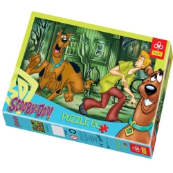 60 elementów. Nawiedzony dom, Scooby-Doo - PUZZLE TREFL (GXP-503220) - 1