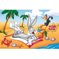  60 elementów. Bugs na plaży - Puzzle TREFL (GXP-505177) - 2