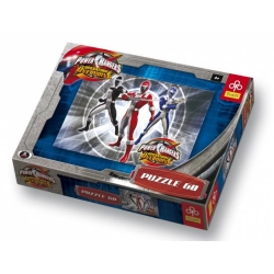60 elementów. Power Rangers - Puzzle TREFL (GXP-508807) - 1