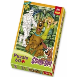 PUZZLE TREFL 60 SCOOBY DOO UCIECZKA PRZED MUMIĄ (GXP-509197) - 1