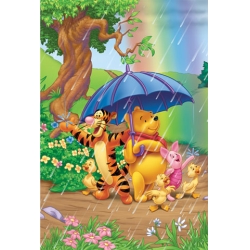 30 elementów - Kubuś Puchatek "Po deszczu" - Puzzle TREFL (GXP-503023) - 2