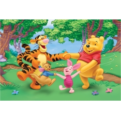 30 elementów - Kubuś Puchatek "Kółko graniaste" - Puzzle TREFL (GXP-503027) - 2