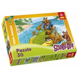 PUZZLE TREFL 30 SCOOBY-DOO WODNE SZALEŃSTWO 23x17cm (18146) - 1