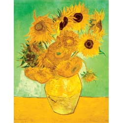 Słoneczniki, Vincent van Gogh - Puzzle TREFL (drewniane) 500 elementów - 2