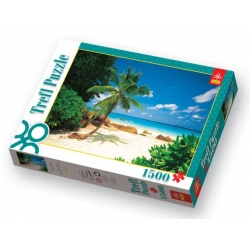 PUZZLE TREFL 1500 PLAŻE SESZELI - 1