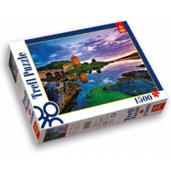 PUZZLE TREFL 1500 ZAMEK EILEAN DONAN (26100) - 1