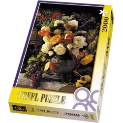 PUZZLE TREFL 2000 KWIATY W WAZONIE - 1