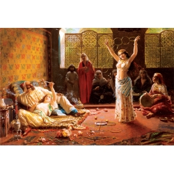 PUZZLE TREFL 2000 HAREM, GIACOMO MANTEGAZZA - ORIENT - 2
