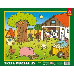 PUZZ TREFL RAMKA 25,50el. NA FARMIE (GXP-504297) - 1