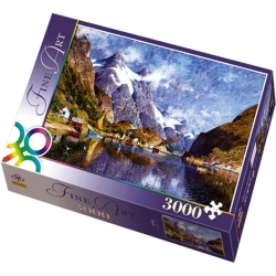 PUZZLE TREFL 3000 FIORD NORWESKI - 1