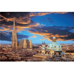 PUZZLE TREFL 3000 WIECZÓR W WIEDNIU (33016) - 2