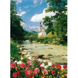 PUZZLE TREFL 3000 ALPY BAWARSKIE, RAMSAU (33019) - 2