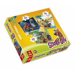 20 + 36 + 50 elementów - SCOOBY DOO - Puzzle TREFL - 1