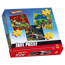 20 + 36 + 50 - HOT WHEELS - Puzzle TREFL - 1