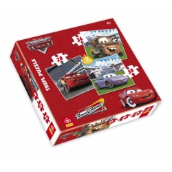 20 + 36 + 50 elementów - CARS - Puzzle TREFL (GXP-508115) - 1