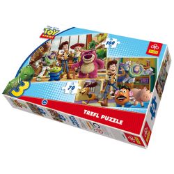 PUZZLE TREFL 70+100el TOY STORY - 1