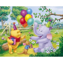 Kubuś Puchatek "Baloniki" - Puzzle TREFL 24 duże elemety - 2