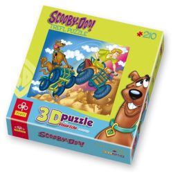 PUZZLE TREFL 3D-210 KUDLATY I SCOOBY DOO - 1