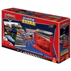 PUZZLE TREFL EXTRA 2x50 el. CARS AUTA -PRZESTRZENNE - 1