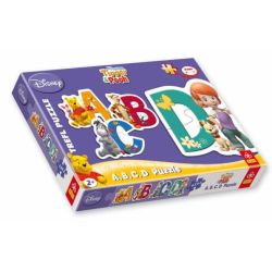 BABY PUZZLE - A, B, C, D MÓJ PRZYJACIEL TYGRYS (MFTP) Puzzle TREFL - 2