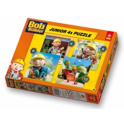 PUZZLE JUNIOR 4+6+9+12 BOB BUDOWNICZY (36106) - 1