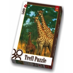 500 elementów -Żyrafy - Puzzle TREFL - 1
