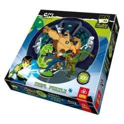PUZZLE TREFL 300 OKRĄGŁE BEN 10 (GXP-514044) - 1