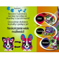 'MAGIC FABRIC' STUDIO KREACJI +5 ZWIERZĄT, RAMKA, KARTKA - 7