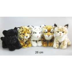 Plusz 25cm dzikie koty 5 wzorów F40684A (60) - 1