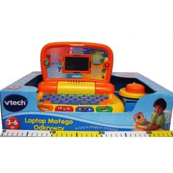 VTECH LAPTOP MAŁEGO ODKRYWCY JĘZ. POLSKI -30 ZADAŃ (60107) - 3
