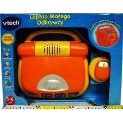 VTECH LAPTOP MAŁEGO ODKRYWCY JĘZ. POLSKI -30 ZADAŃ (60107) - 4