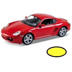 WELLY 1:18 PORSCHE CAYMAN S ŻÓŁTY - 1