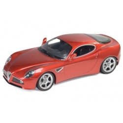 WELLY 1:18 ALFA 8C COMPETIZIONE BORDOWY METALIK - 1