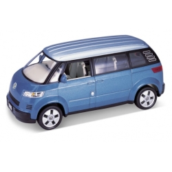 WELLY 1:24 VOLKSWAGEN MIKROBUS NIEBIESKI - 1