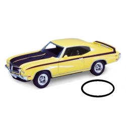WELLY 1:24 BUICK GSX 1970 BIAŁY - 1