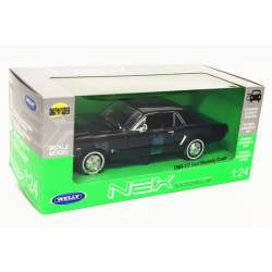 WELLY 1:24 Ford Mustang Coupe 1964-1/2 czarny - 2