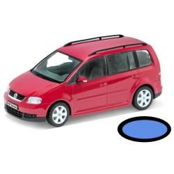 WELLY 1:24 VolksWagen Touran niebieski metaliczny - 1