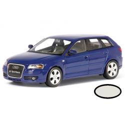 WELLY 1:24 AUDI A3 SPORTBACK SREBRNY - 1